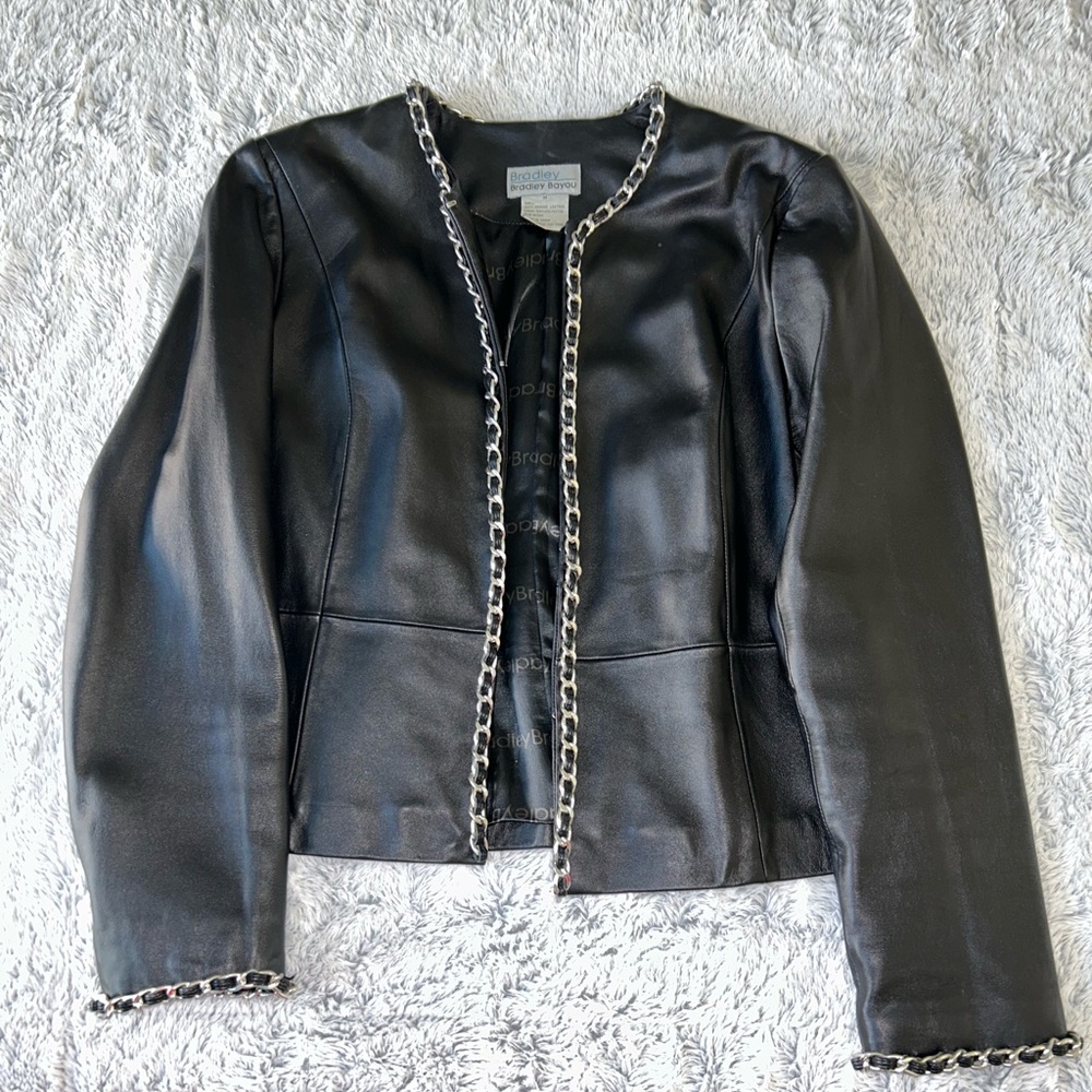 Bradley - Bradley Bayou - size M women’s leather jacket.
